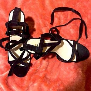 Never Worn Ego Black Shoes Size 7